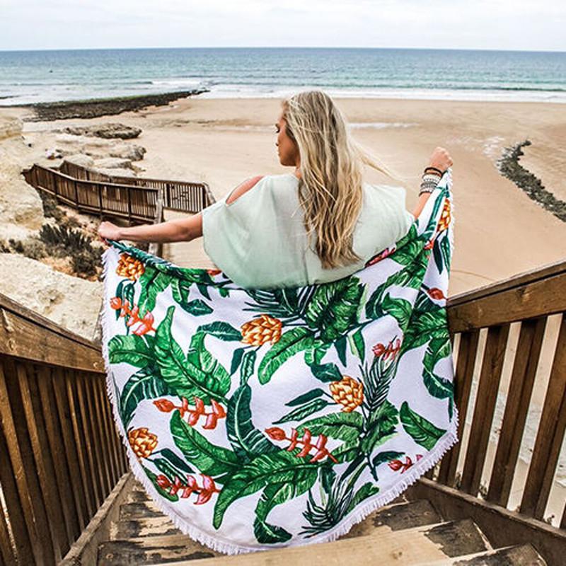 Floral Beach Blanket