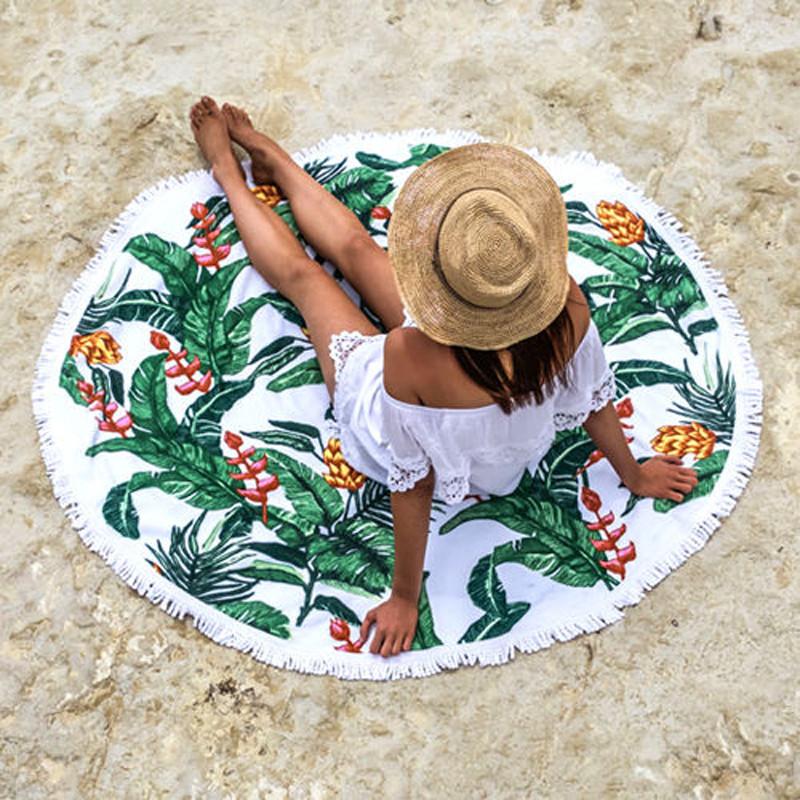 Floral Beach Blanket