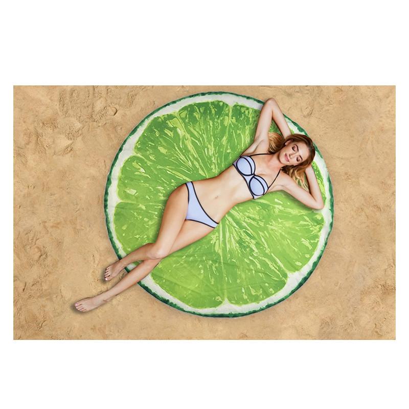 Lime Beach Blanket